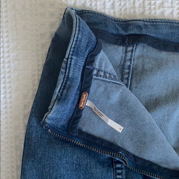 Free people modern femme denim mini skirt - Picture 7 of 7